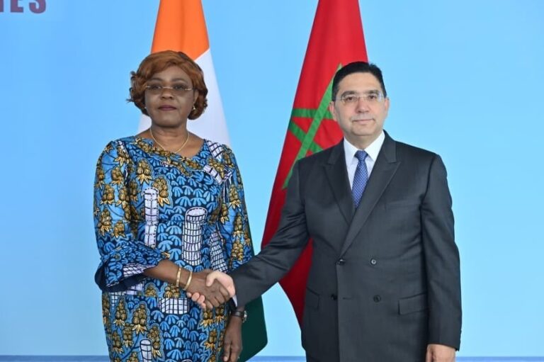 ناصر بوريطة ووزيرة الخارجية الإيفوارية يعقدان اجتماعاً