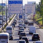 ازدحام مروري على طريق سريع بالدار البيضاء