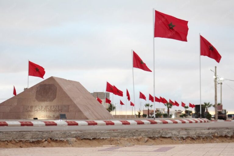 لقطة علوية لمسجد سيدي عبد الرحمن بمراكش