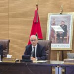 نزار بركة يتحدث في اجتماع رسمي بالمغرب حول منصة "مرصد المشاريع".