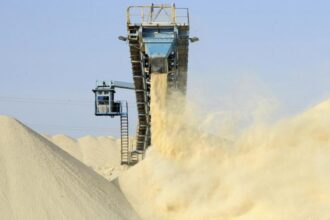 صورة لمصنع OCP، تعرض منشأة صناعية كبرى