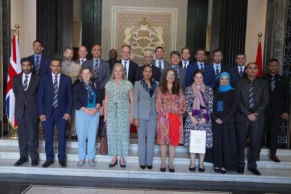 لقاء رئيس مجلس النواب مع وفد الكلية الملكية البريطانية للدراسات الدفاعية