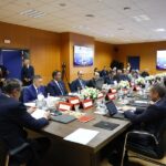 اجتماع عمل لمجموعة من المسؤولين