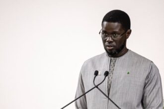 الرئيس السنغالي يلقي كلمة في مناسبة رسمية