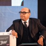 عبد الكريم آيت أبريك يتحدث في مؤتمر صحفي