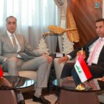 عبد اللطيف حموشي يستقبل سفير العراق بالمغرب خلال اجتماع أمني.