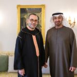 الملك محمد السادس والشيخ محمد بن زايد آل نهيان
