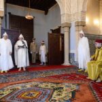 الملك محمد السادس يستقبل أعضاء المجلس الأعلى للسلطة القضائية بالقصر الملكي.