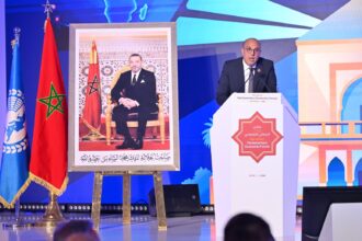 محمد ولد الرشيد يلقي كلمة في منتدى اقتصادي