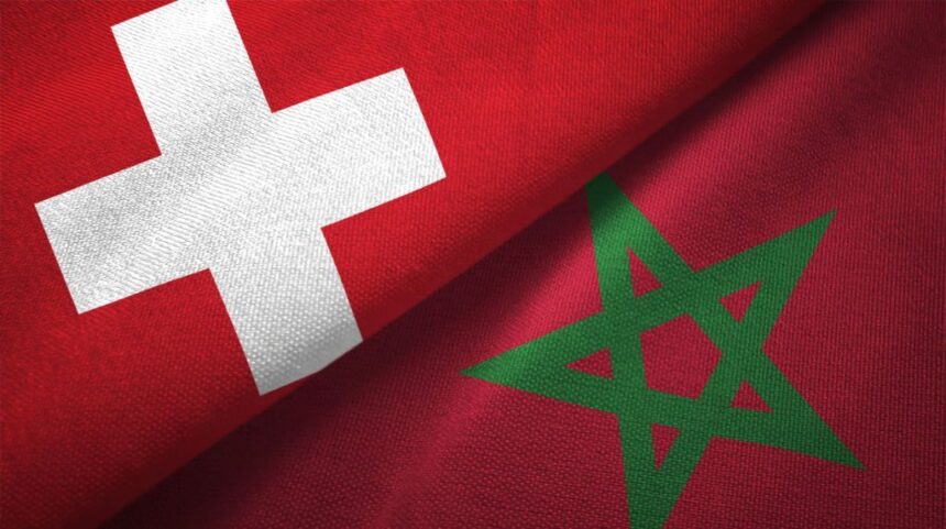علم المغرب يرفرف, نجمة خضراء على خلفية حمراء
