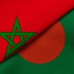 علم المغرب وبنغلاديش يرمزان للتعاون الثنائي