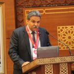 نذير المومني يلقي كلمة في مؤتمر