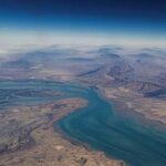 منظر جوي لسالي دي أويوني في بوليفيا
