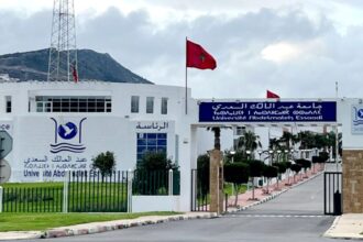 جامعة عبد المالك السعدي، بناية حديثة، شارع