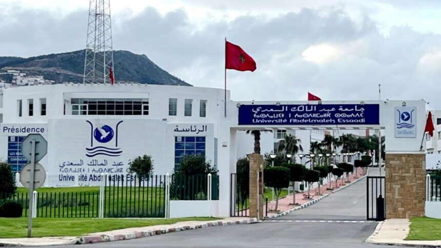 جامعة عبد المالك السعدي، بناية حديثة، شارع