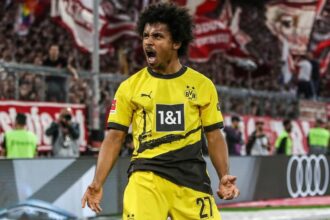 كريم أديمي بقميص فريقه الجديد برشلونة