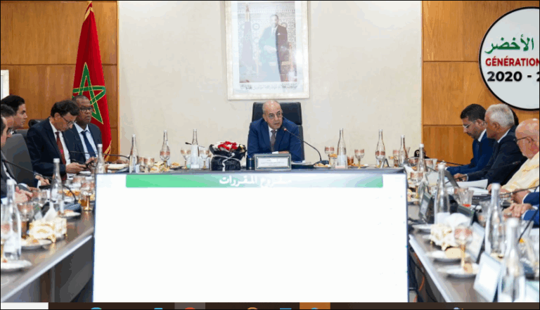 اجتماع عمل في وزارة الفلاحة