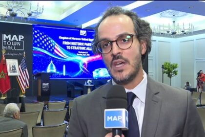 محمد الدعدوي يتحدث في مؤتمر صحفي