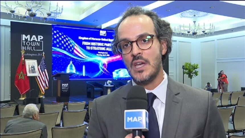 محمد الدعدوي يتحدث في مؤتمر صحفي
