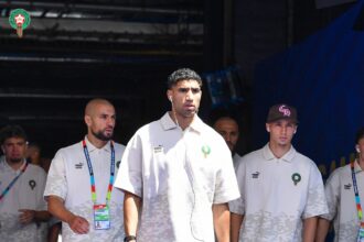 المنتخب المغربي يصل إلى مطار الرباط سلا