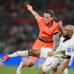 نصير مزراوي، لاعب كرة قدم مغربي، بقميص فريقه
