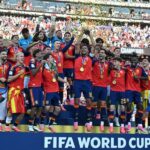 منتخب إسبانيا لكرة القدم يحتفل بكأس العالم
