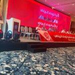 إبراهيم العسري يتحدث في اجتماع عام للوداد الرياضي.