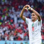 عبد الحميد صابيري بقميص المنتخب المغربي، الرقم 11