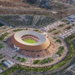 صورة جوية لملعب أكادير الكبير بالمغرب
