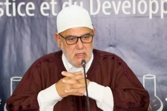 عبد الإله بنكيران يلقي كلمة حماسية في تجمع خطابي