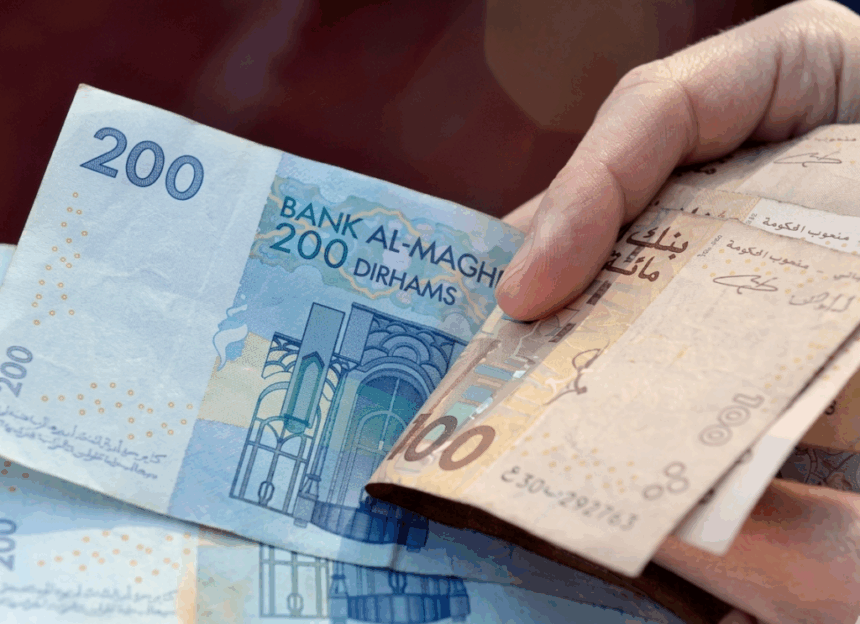 أوراق نقدية من فئة 200 درهم مغربي