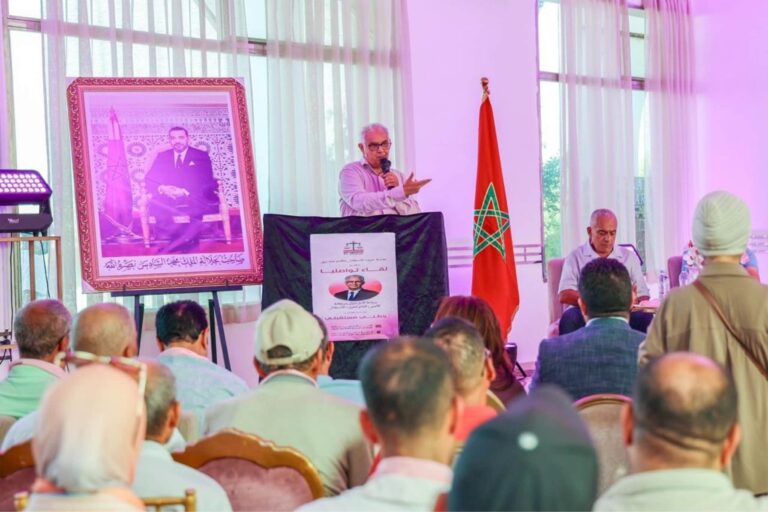 نزار بركة يتحدث في لقاء تواصلي بصفرو.