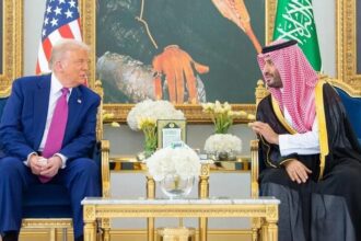 الأمير محمد بن سلمان والرئيس دونالد ترامب يتحدثان