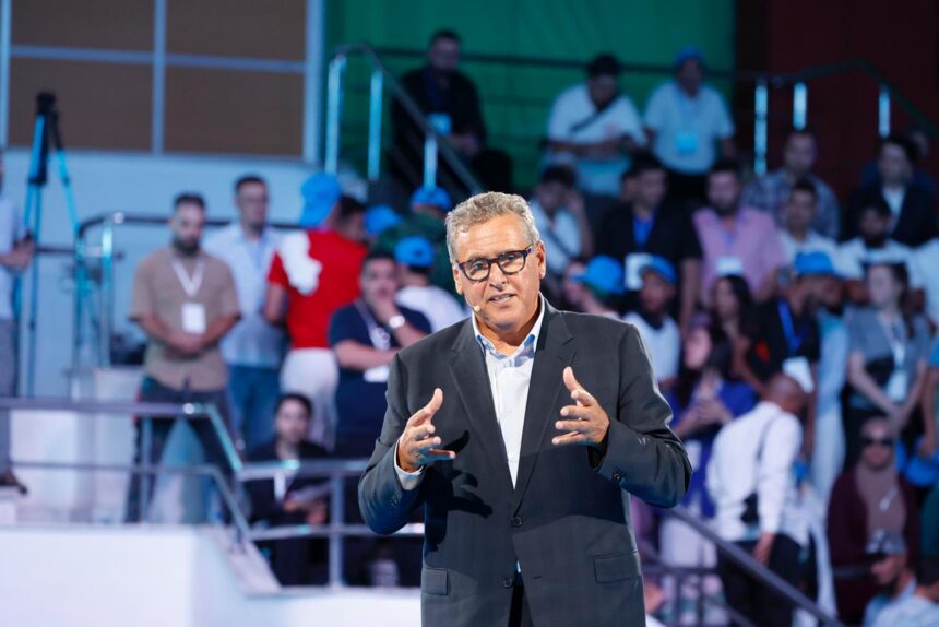 أخنوش يلقي كلمة أمام الحضور في تيفلت