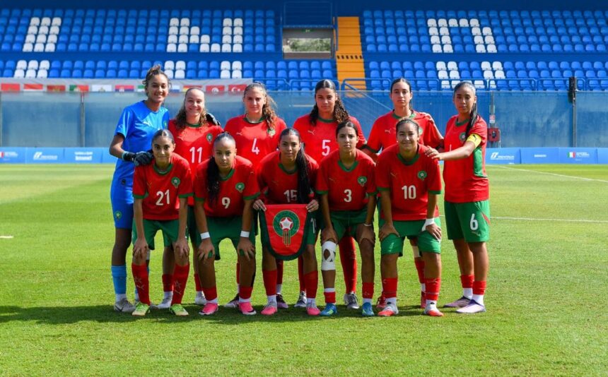 منتخب المغربيات لأقل من 17 سنة يحملن الميدالية