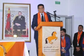 الحبيب الدقاق، عضو المكتب السياسي للاتحاد الدستوري، يتحدث